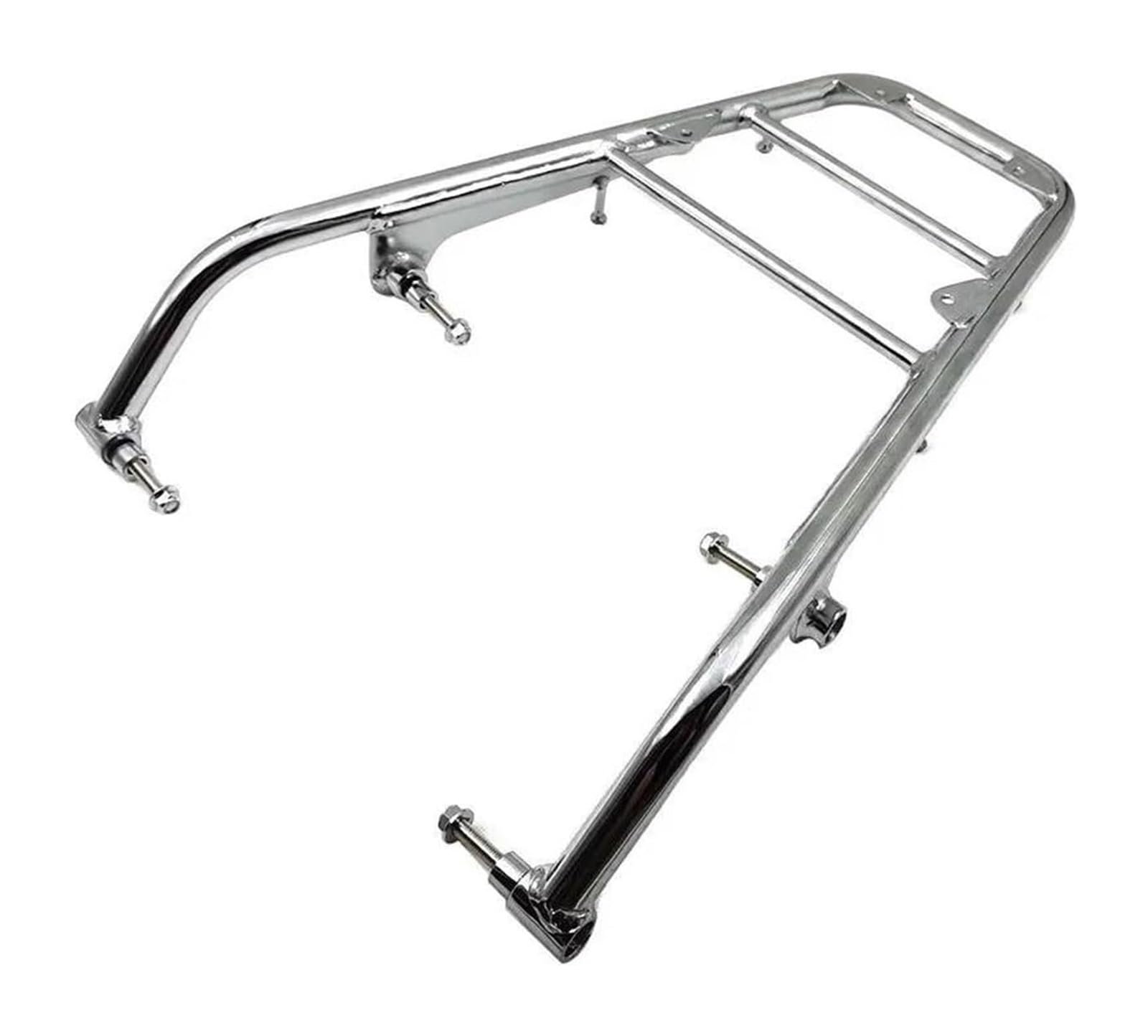 Für CB 1100 2011-2016 Gepäckträger Hinten Regalhalterung Motorrad-Heckträger Gepäckträger Frachthalter Halterung Satteltaschenunterstützung Motorrad Heckgepäck(Chrom) von Spring talks