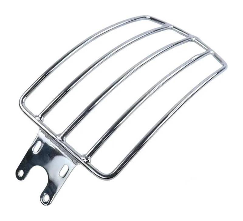 Für Indian Für Scout Für Scout Für Sixty 2015-2023 1 Set Motorrad-Gepäckträger Chrom Schwarz Unterstützung Rücksitz Gepäckablage Motorrad Heckgepäck(Chrom) von Spring talks