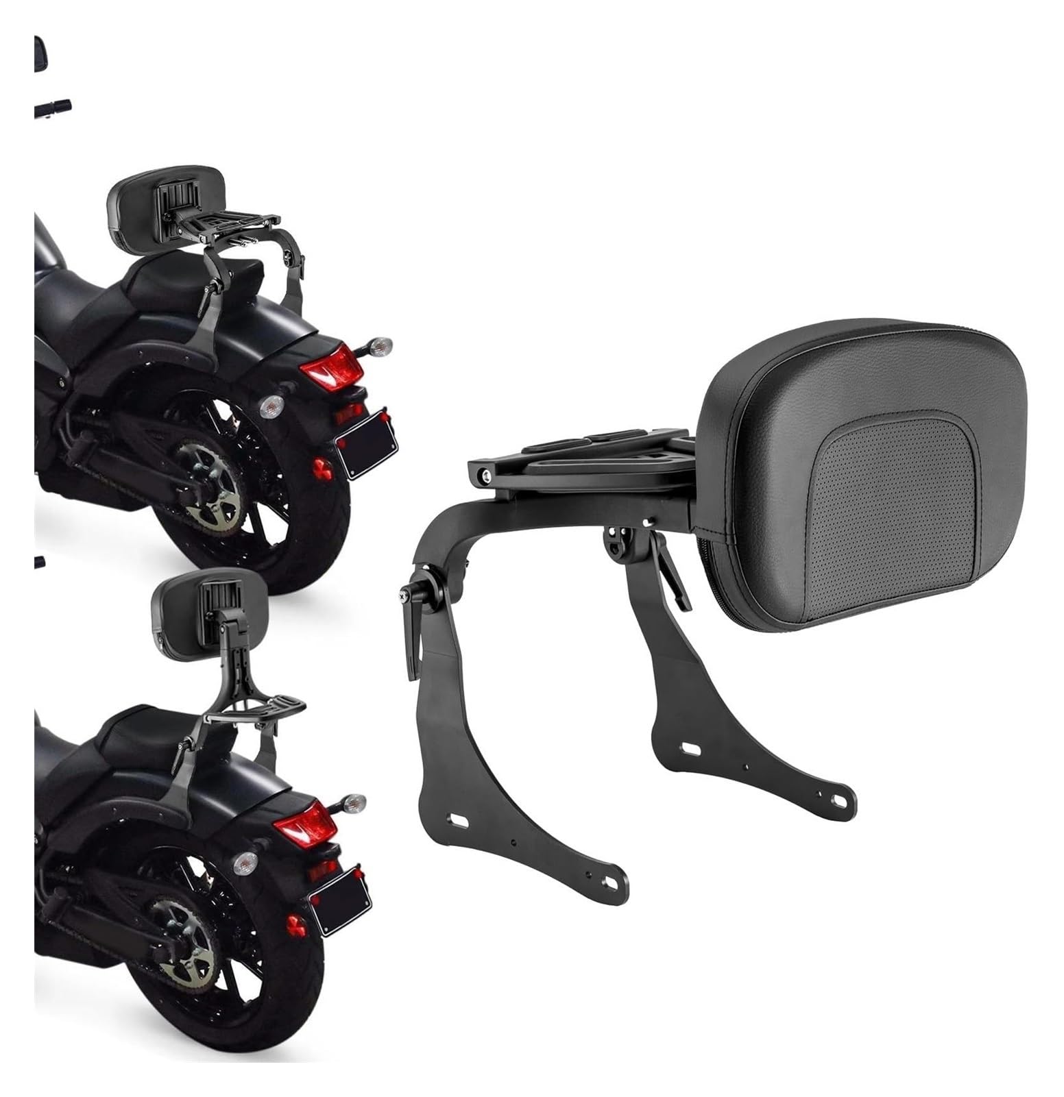 Für K&awasaki Für Vulcan S EN650 2017-2024 Motorrad Beifahrer-/Fahrerrückenlehne Rückenlehnenstange Gepäckträgerhalterung Einstellbar Motorrad Heckgepäck Für K&awasaki Für Vulcan S EN650 2017-2024 Motorrad Beifahrer-/Fahrerrückenlehne Rückenlehnenstange Gepäckträgerhalterung Einstellbar Motorrad Heckgepäck von Spring talks
