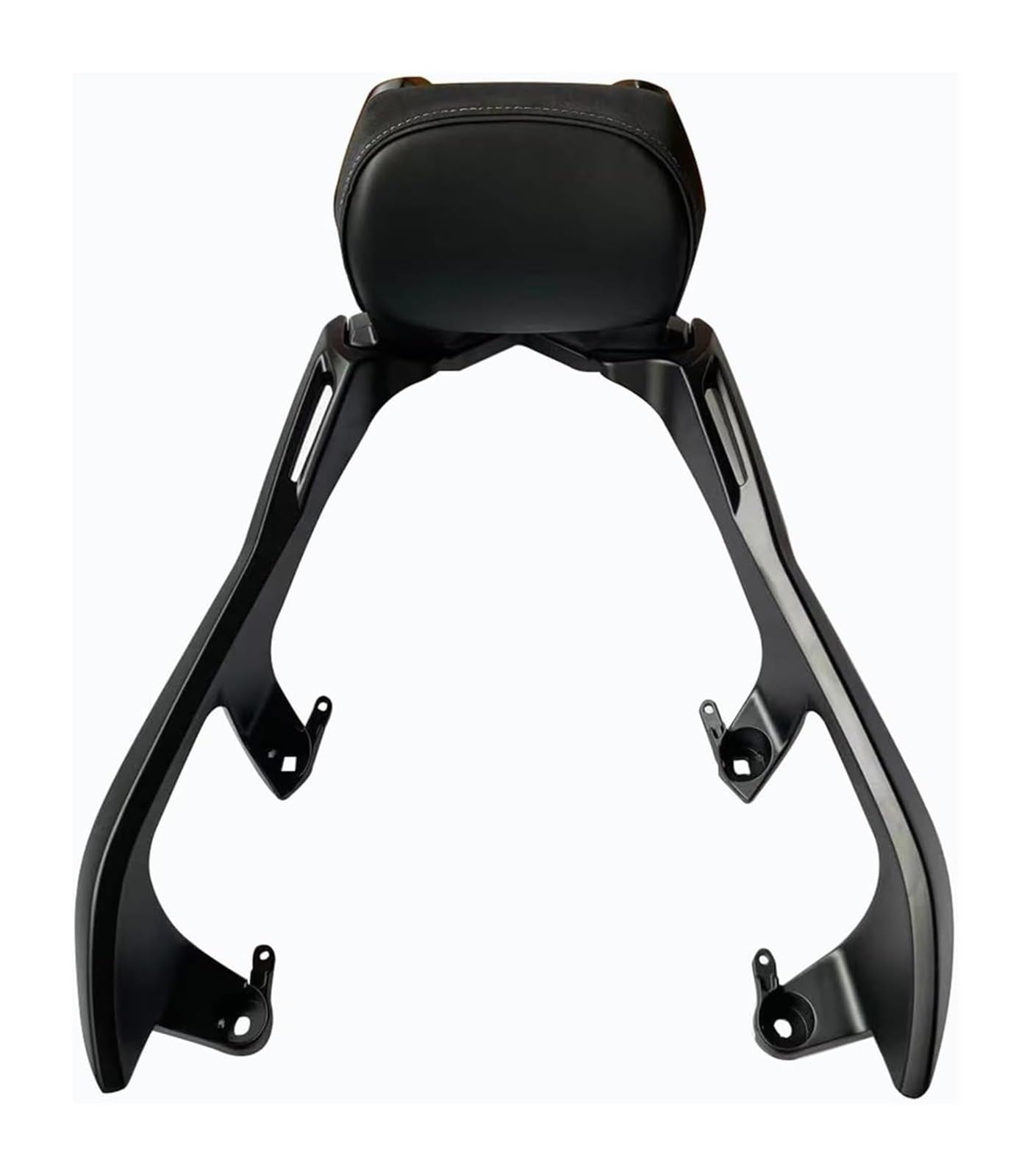 Für Y&amaha Xmax300 Für Xmax 250 300 2017-2023 Modifizierte Motorrad-CNC-Heckhalterung Regalträgerträger Sissy Bar Mit Rückenlehne Motorrad Heckgepäck(Backrest with Rack) von Spring talks