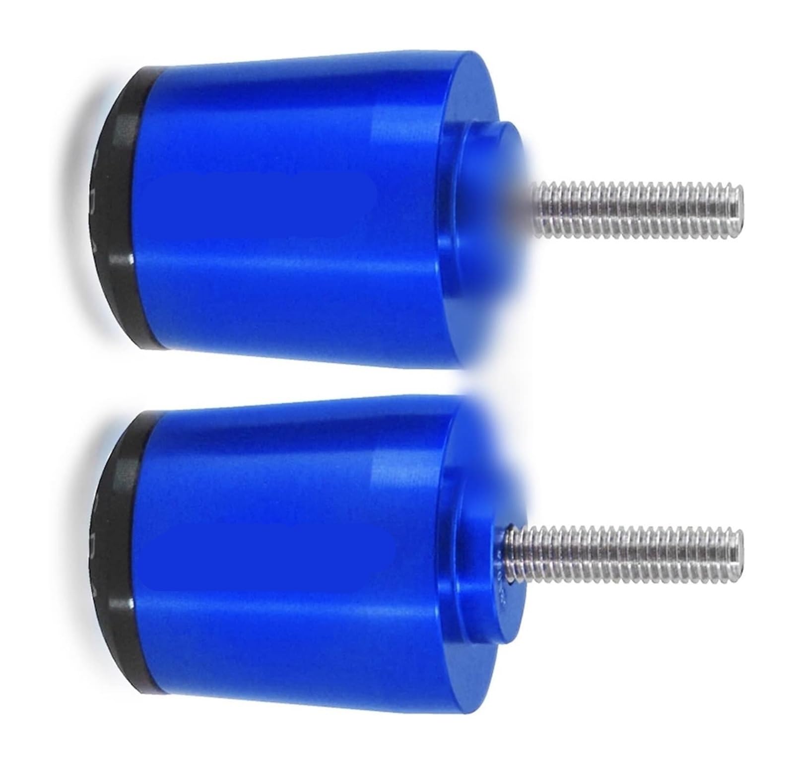 Für Y&amaha YZF-R1 2015-2021 YZFR1 YZF Motorrad Zubehör Lenker Griffe Ende Griff Bar Kappe Ende Stecker Motorrad Lenkerstopfen(Blau) von Spring talks