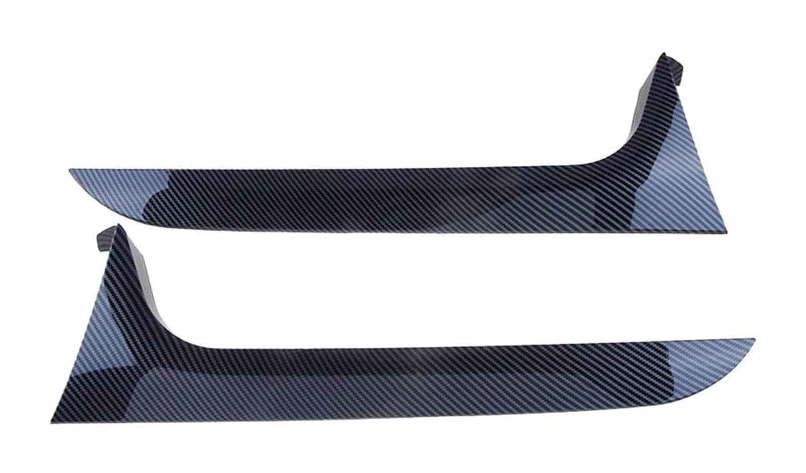 Heckspoiler Für A6 C7 Für Allroad TDI Für Quattro 2012-2018 Avant Wagon Heckscheibe Seitenspoiler Schwanzflosse Canards Splitter(Carbon texture) von Spring talks