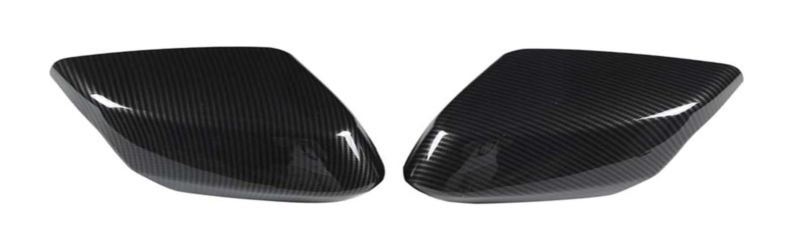 Seitenspiegelgehäuse Für Corvette C8 Z06 2020-2023 ABS Auto Rückansicht Tür Flügel Spiegel Seite Abdeckung Kappen Shell Fall Gehäuse(Carbon Fiber) von Spring talks