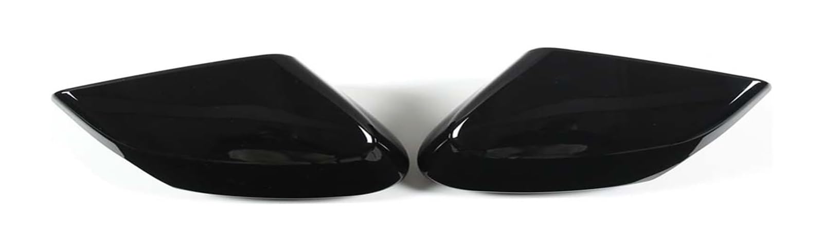 Seitenspiegelgehäuse Für Corvette C8 Z06 2020-2023 ABS Auto Rückansicht Tür Flügel Spiegel Seite Abdeckung Kappen Shell Fall Gehäuse(Glossy Black) von Spring talks