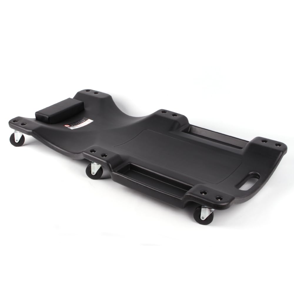 Springer Werkzeuge XXL Kfz-Rollbrett RB-102 mit 6 beweglichen Rollen und 2 Ablagefächern ergonomisches Montagerollbrett Montageliege Werkstattrollbrett Werkstattliege aus robustem Kunststoff Springer Werkzeuge XXL Kfz-Rollbrett RB-102 mit 6 beweglichen Rollen und 2 Ablagefächern ergonomisches Montagerollbrett Montageliege Werkstattrollbrett Werkstattliege aus robustem Kunststoff von Springer Werkzeuge