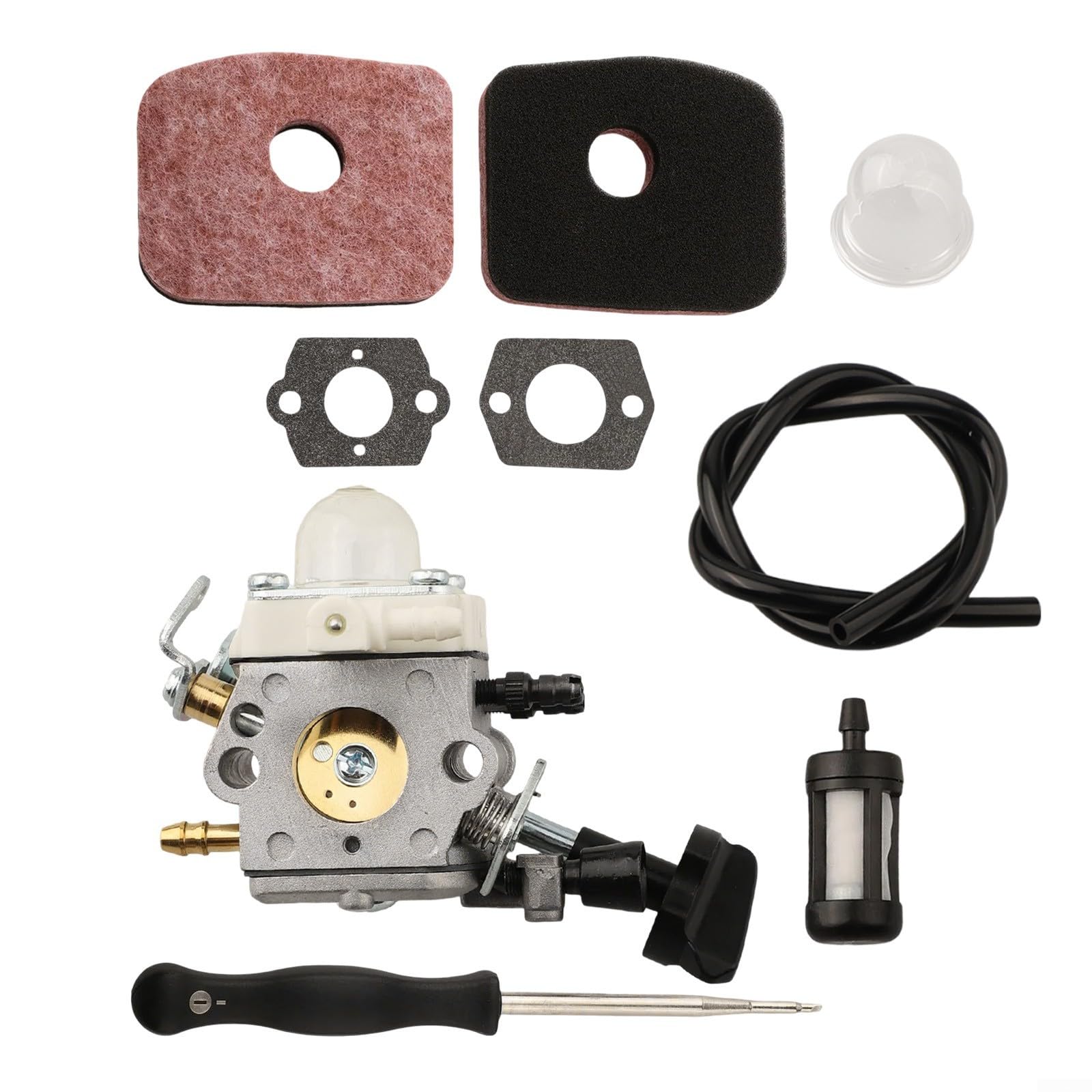 Hohe Leistung für Vergaser für BR200 Rucksackgebläse, kompatibel mit Ersatznummern 42411200625 C1MS219, zuverlässige Motorfunktionalität Hohe Leistung für Vergaser für BR200 Rucksackgebläse, kompatibel mit Ersatznummern 42411200625 C1MS219, zuverlässige Motorfunktionalität von Springwillfly