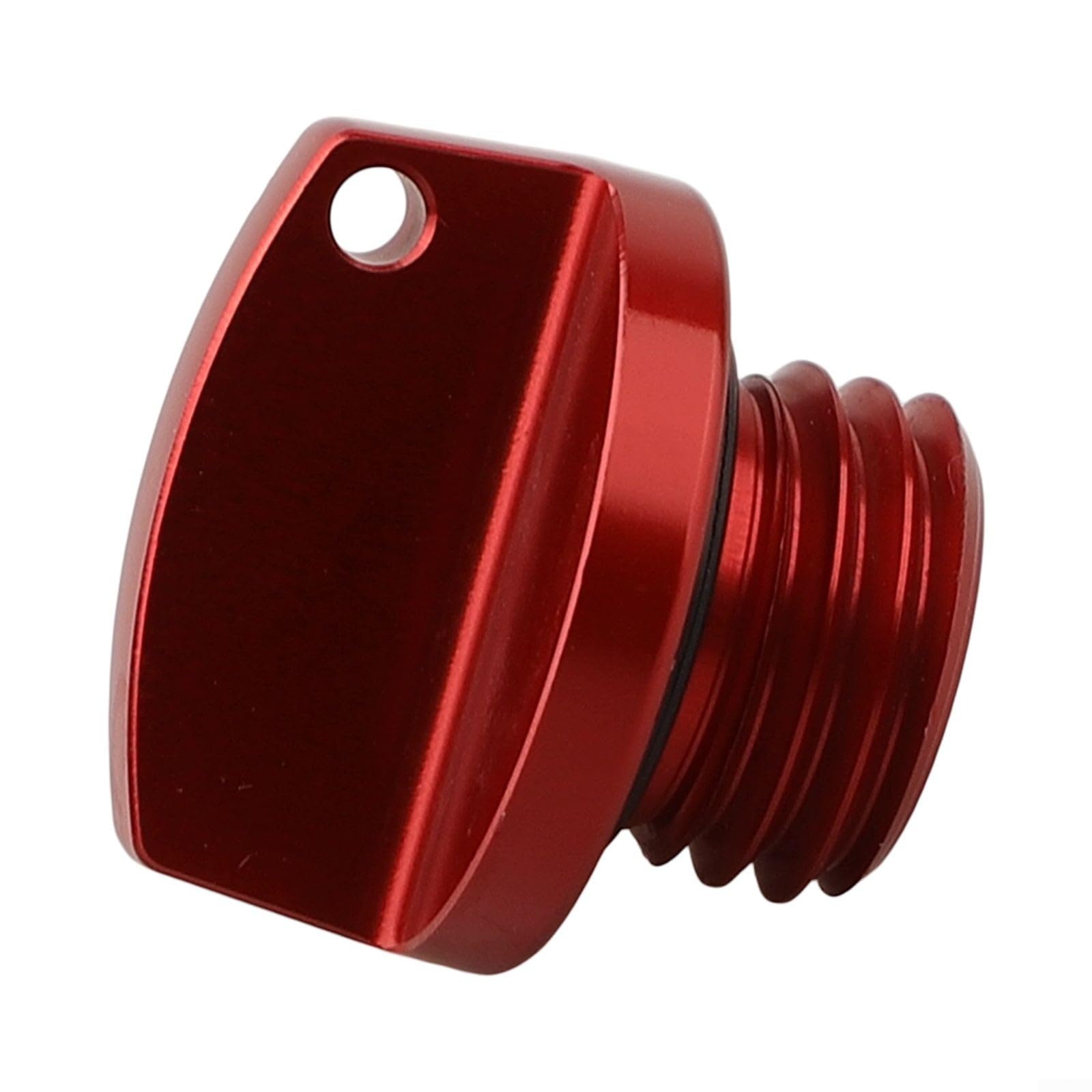 Motoröl-Einfülldeckel aus Aluminiumlegierung, 20 x 2, 5 mm, CNC-Abdeckung, kompatibel mit Honda CRF150R CRF450X CB250F für Kawasaki VERSYS1000 Z1000 für DUCATI (rot) von Springwillfly