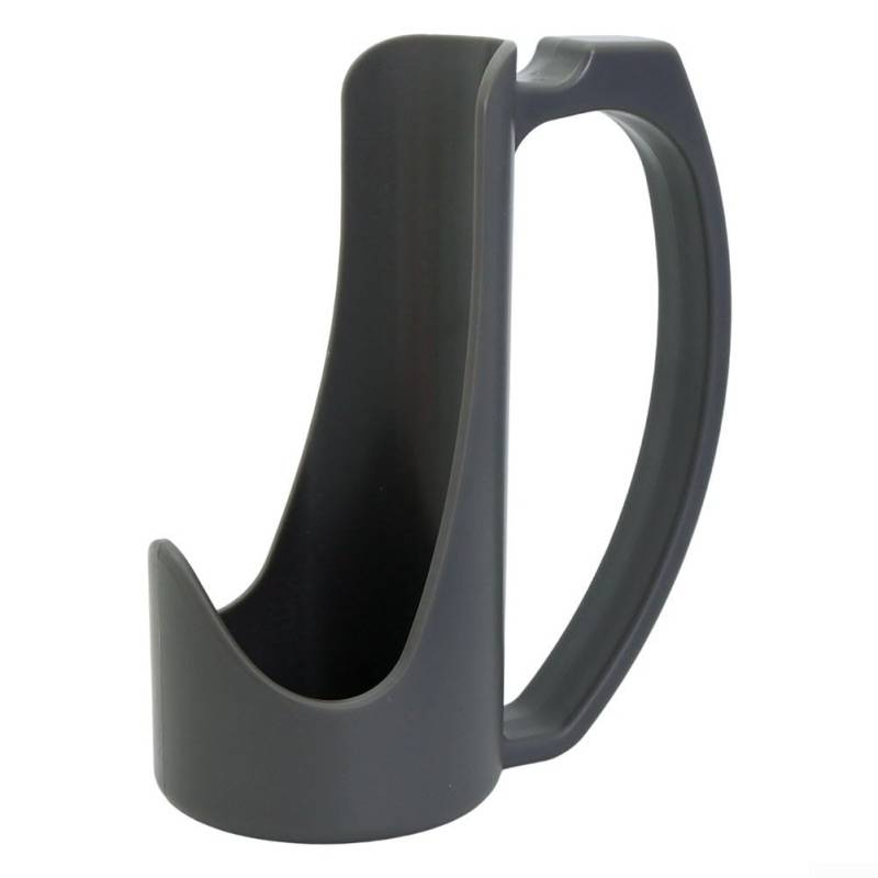 Springwillfly Schlanker Dosenhalter mit Griff, 3D-gedruckter Griff, Energy-Getränkehalter, kompakter Getränkehalter für 340 ml Dosen für Limonade, Bier und Getränke, schlanke Dosengrößen (grau) von Springwillfly