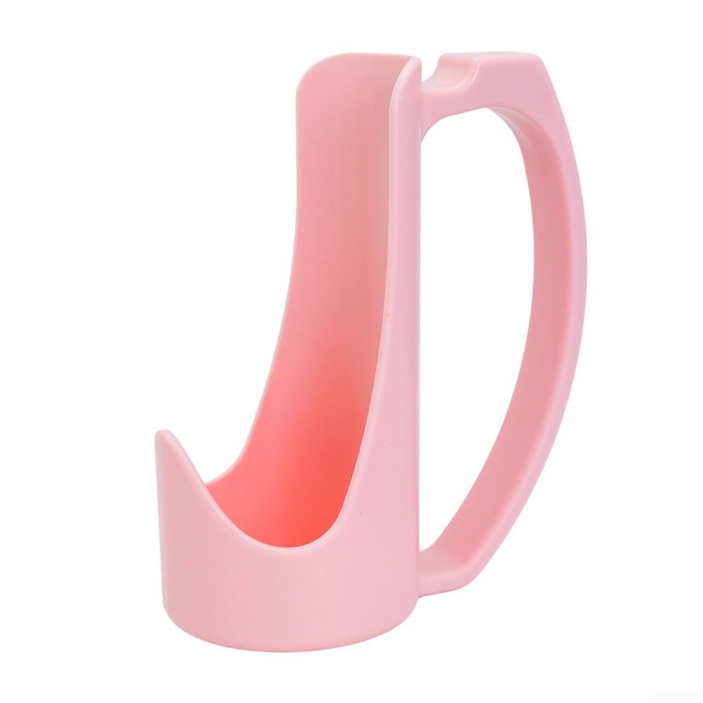 Springwillfly Schlanker Dosenhalter mit Griff, 3D-gedruckter Griff, Energy-Getränkehalter, kompakter Getränkehalter für 340 ml Dosen für Limonade, Bier und Getränke, schmale Dosengrößen (Rosa) von Springwillfly