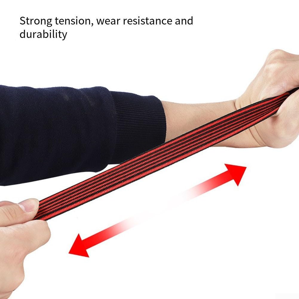 Stabiles, elastisches Bindeband mit Metallhaken zur Sicherung von Gegenständen in (Rot, 4 Meter) von Springwillfly