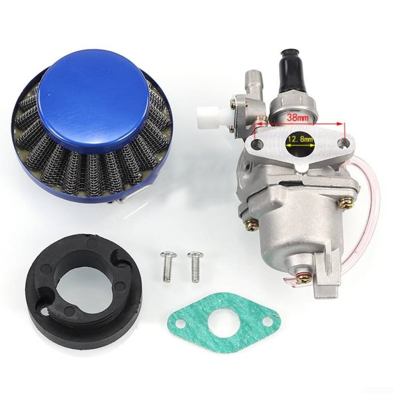 Vergaser und Filtersystem mit erhöhter Leistung für 49 cc Motoren von Springwillfly