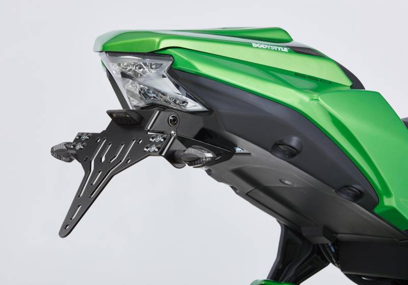 V-SHAPE Kennzeichenhalterset PROTECH kompatibel mit KAWASAKI Z900 2020 ZR900F - (948ccm) von SPRINT BOOSTER