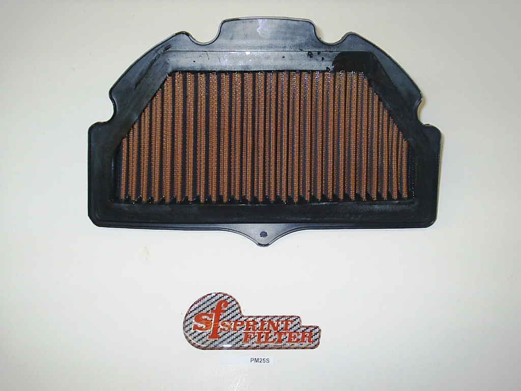 Sport Luftfilter Polyester Suzuki GSX-R 600 Bj. 2006-2010 Typ: CE / CV Sprint Sport Luftfilter Polyester Suzuki GSX-R 600 Bj. 2006-2010 Typ: CE / CV Sprint von SprintFilter