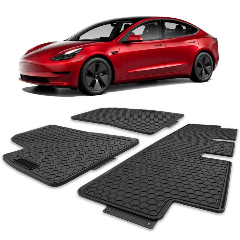 Spurtar Automatten passend für Tesla 2017–2022 (passend für Modell 3) von Spurtar