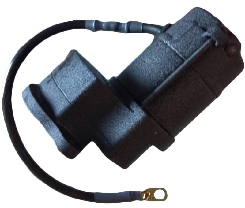 Spyke Starter, Schwarz, 1980-'84 BT Solid Mount w/Rear Belt von Spyke