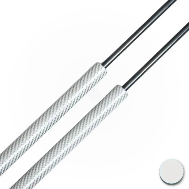 2 Kofferraumstrebe Heckklappe Kofferraumlift Unterstützung Gasfeder Stoßdämpfer Für Kaicene F70 2019 2020 2021 2022 2023 Pickup Kofferraum Gasfeder(Silver Carbon Fiber) von Sqnbra