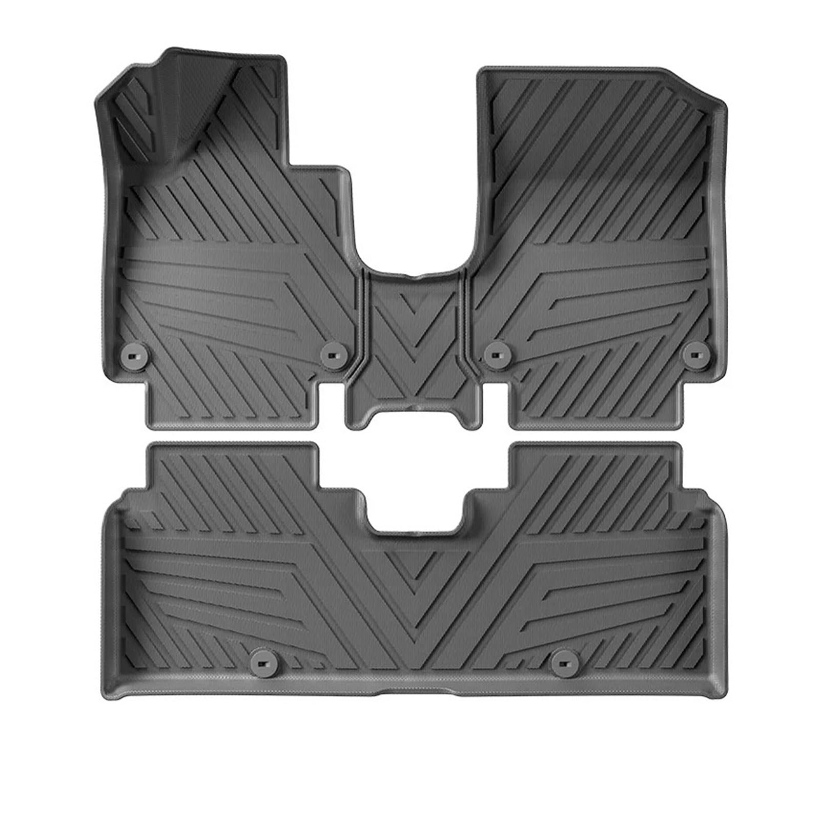 Auto Kofferraummatte Auto Fußmatten Cargo-Liner Stamm Pad TPE 3D Linkslenker Interne Zubehör Angepasst Für Hyundai Für Genesis GV60 2023 Kofferraum schutzmatte(Foot pad) von Sqnbra