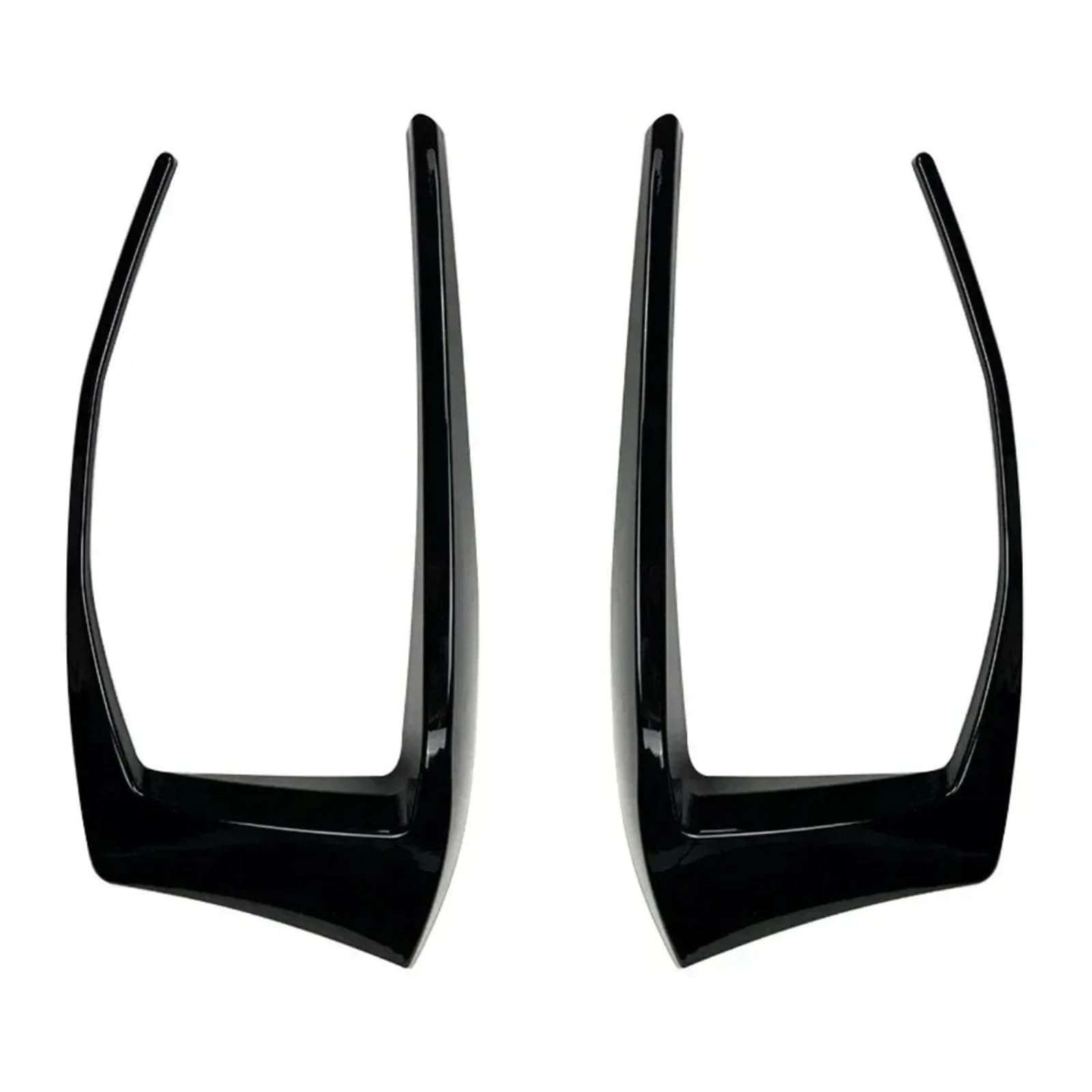 Heckspoiler Lippe 1 Paar Für VW Für Golf 7 7.5 MK7 MK7.5 GTI R GTD R400 2012-2020 Rücklicht Spoiler Bremslichtverkleidung Heckstoßstangensplitter Canard(C) von Sqnbra