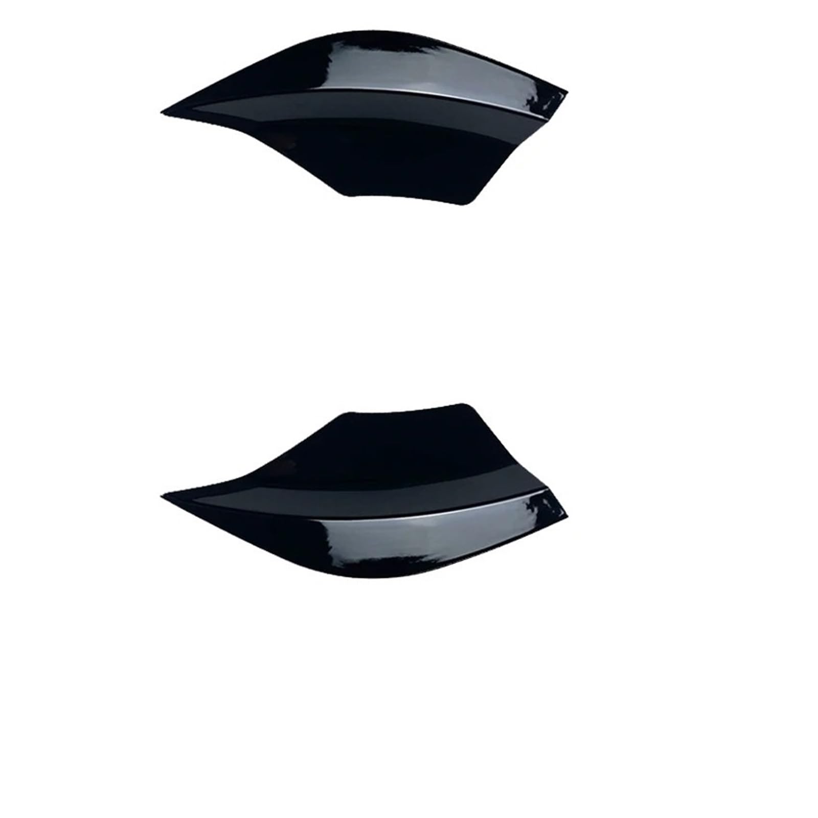 Heckspoiler Lippe 2 Stück Für Benz A-Klasse W176 A180 A200 A45 2012 2013 2014 2015 2016 2017 2018 AMG Heckstoßstange Cornerite Seitendiffusor Splitter Lip Spoiler(Gloss Black) von Sqnbra