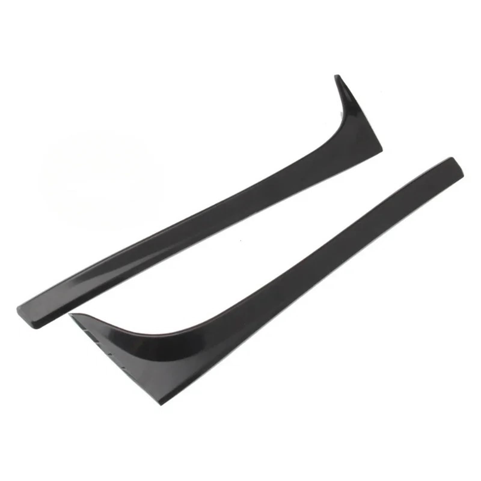 Heckspoiler Lippe 2 Stücke Für VW Für Golf 7 75 MK7 MK7.5 2014 2015 2016 2017 2018 Schwarz ABS Hinten Fenster Seite Stamm Spoiler Canard Canards Splitter Zubehör(Matt-schwarz) von Sqnbra