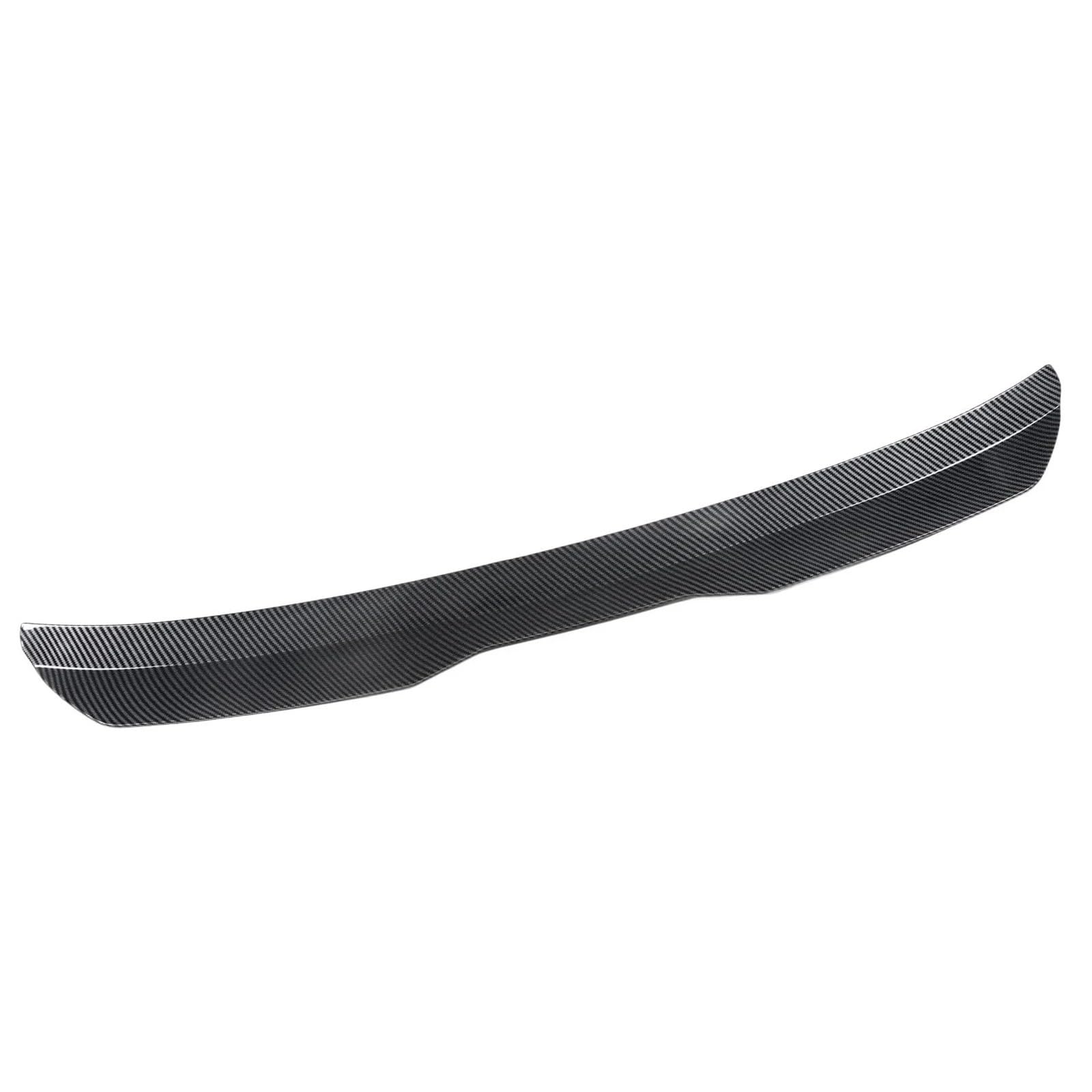 Heckspoiler Lippe Auto Heckspoilerflügel ABS-Material Motion Duck Tail Wing Mit Klebeband Modifizierte Teile(Glossy Black) von Sqnbra