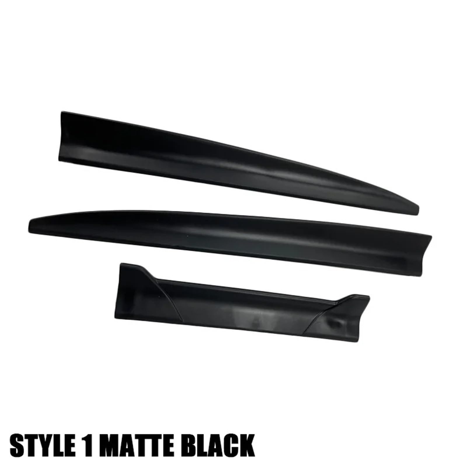 Heckspoiler Lippe Auto Universal Dachspoiler Heckspoiler Kofferraumflügel DIY Refit Spoiler Poiler Wing Racing Trunk AUT Autozubehör(Style 1 matt Black) von Sqnbra