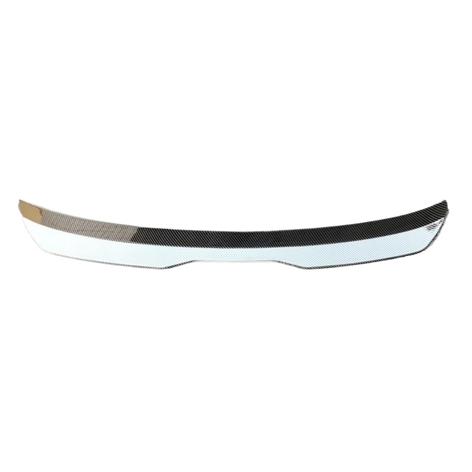 Heckspoiler Lippe Für 3 Touring G21 M-Pack 2018 2019 2020 2021 2022 2023 2024 Lip Spoiler Cap ABS Kunststoff Auto Schwanz Trunk Wing Heckspoiler(Carbon Fiber Pattern) von Sqnbra