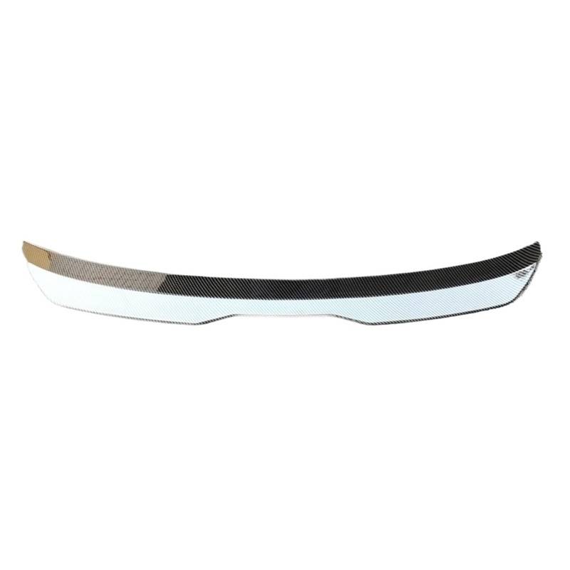 Heckspoiler Lippe Für 3 Touring G21 M-Pack 2018 2019 2020 2021 2022 2023 2024 Lip Spoiler Cap ABS Kunststoff Auto Schwanz Trunk Wing Heckspoiler(Carbon Fiber Pattern) von Sqnbra