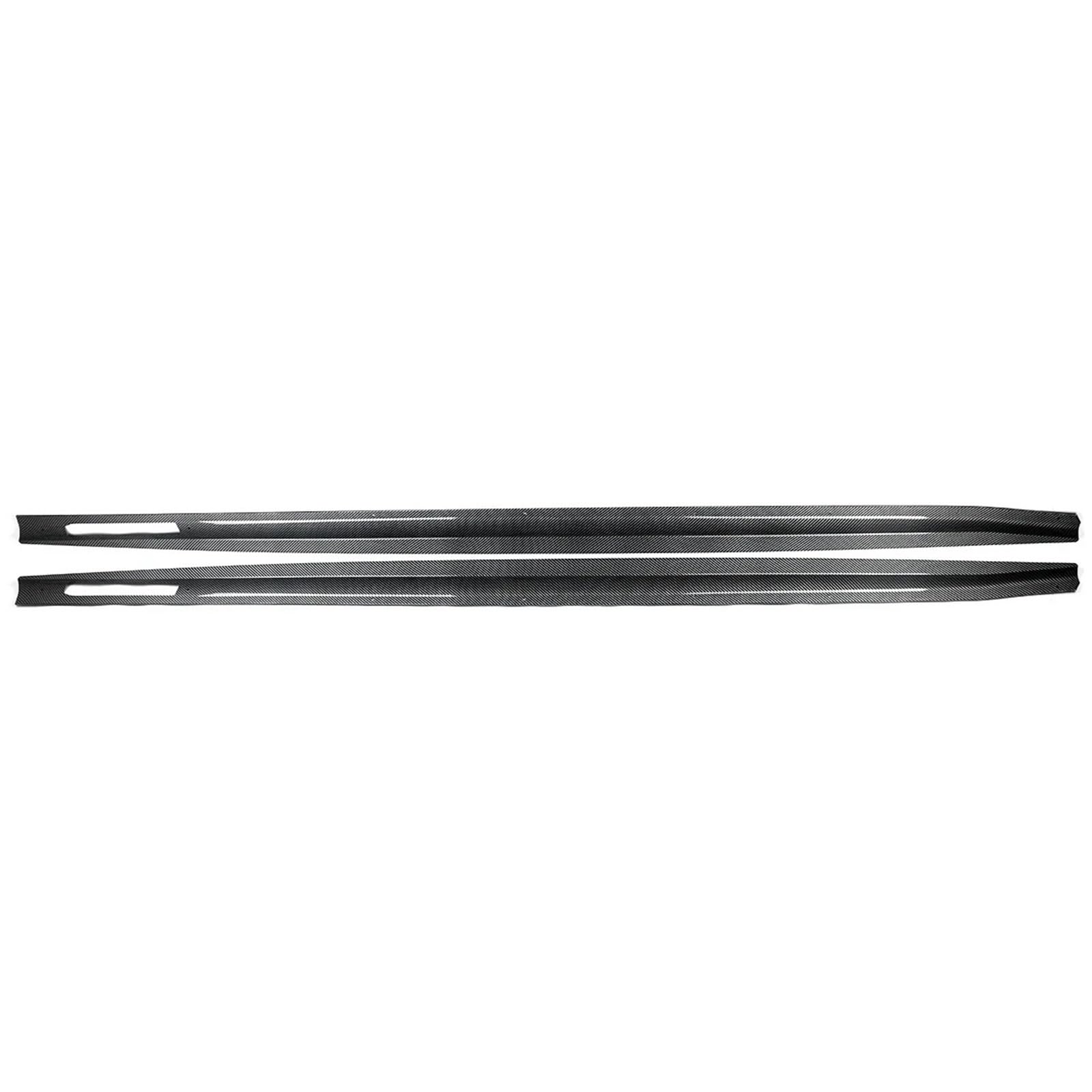 Heckspoiler Lippe Für 4 Serie G22 G23 2020 2021 2022 Carbon Fiber AC Stil Seite Rock Verlängerung Lip(Carbon Look) von Sqnbra