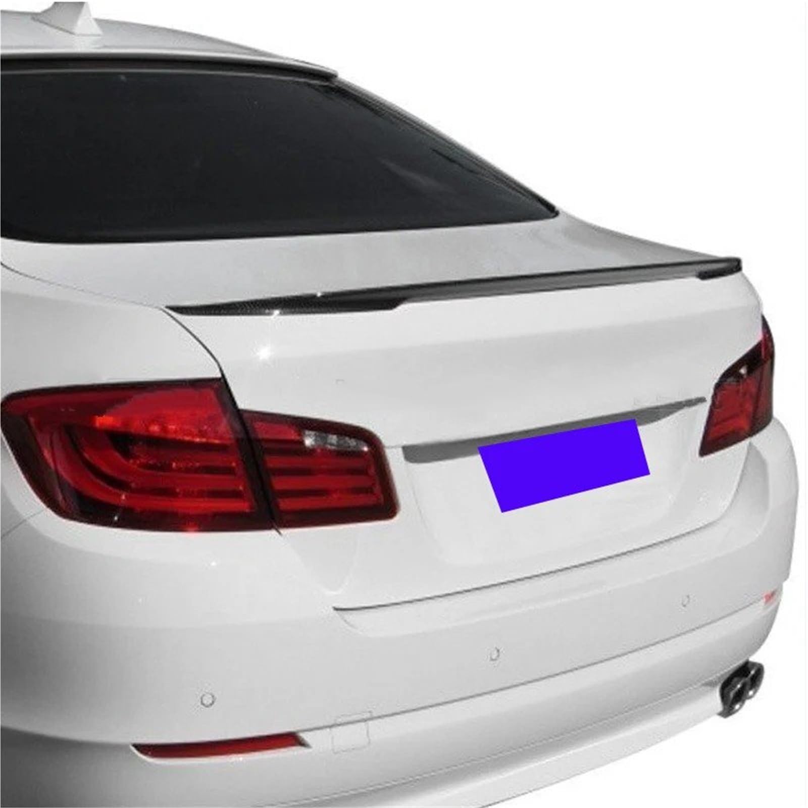 Heckspoiler Lippe Für 5Series M5 520 528 525 F10 F18 P Style 2011 2012 2013 2014 2015 2016 2017 ABS-Kunststoff Lackiert Farbe Außen Auto Heckspoiler Heckspoiler Lippe(Unpainted) von Sqnbra