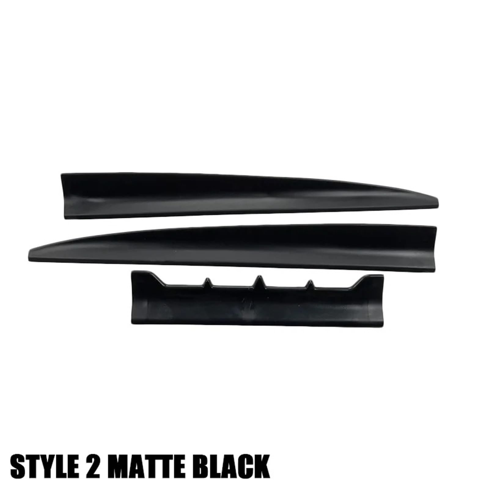 Heckspoiler Lippe Für A4 B8 2003 2004 2005 2006 2007 2008 2009 2010 2011 2012 2013 Auto Heckspoiler Flügeldeckel DIY Länge 3 Stücke Matt Schwarz Weichplastik(Sty2 Matt Black) von Sqnbra