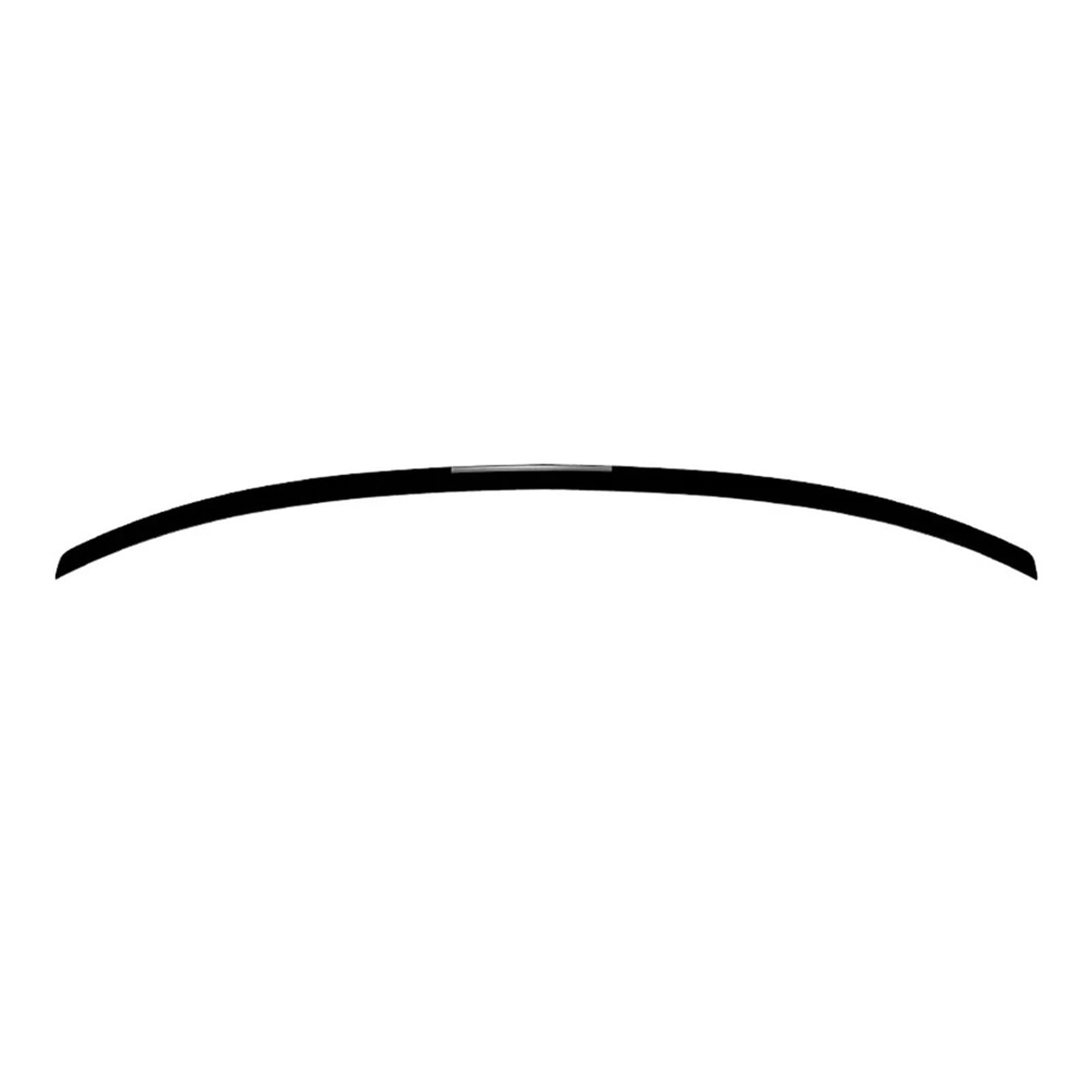 Heckspoiler Lippe Für A5 S5 B9 4 Türen 2017 2018 2019 2020 2021 2022 2023 Heckklappe Auto Spoiler Flügel Tuning Außenzubehör(Glossy Black) von Sqnbra