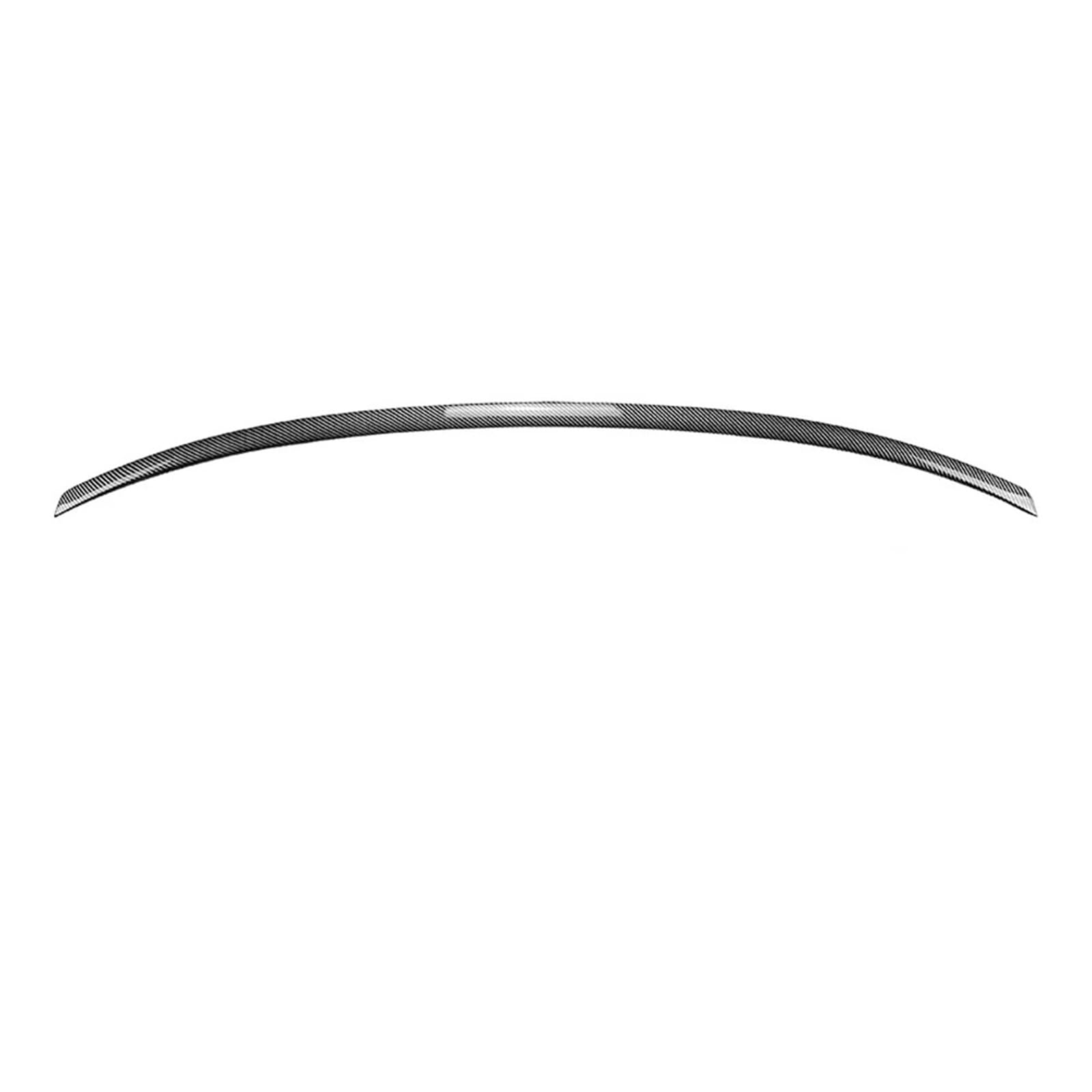 Heckspoiler Lippe Für A5 S5 B9 4 Türen 2017 2018 2019 2020 2021 2022 2023 Heckklappe Auto Spoiler Flügel Tuning Außenzubehör(Kohlefaser-Optik) von Sqnbra