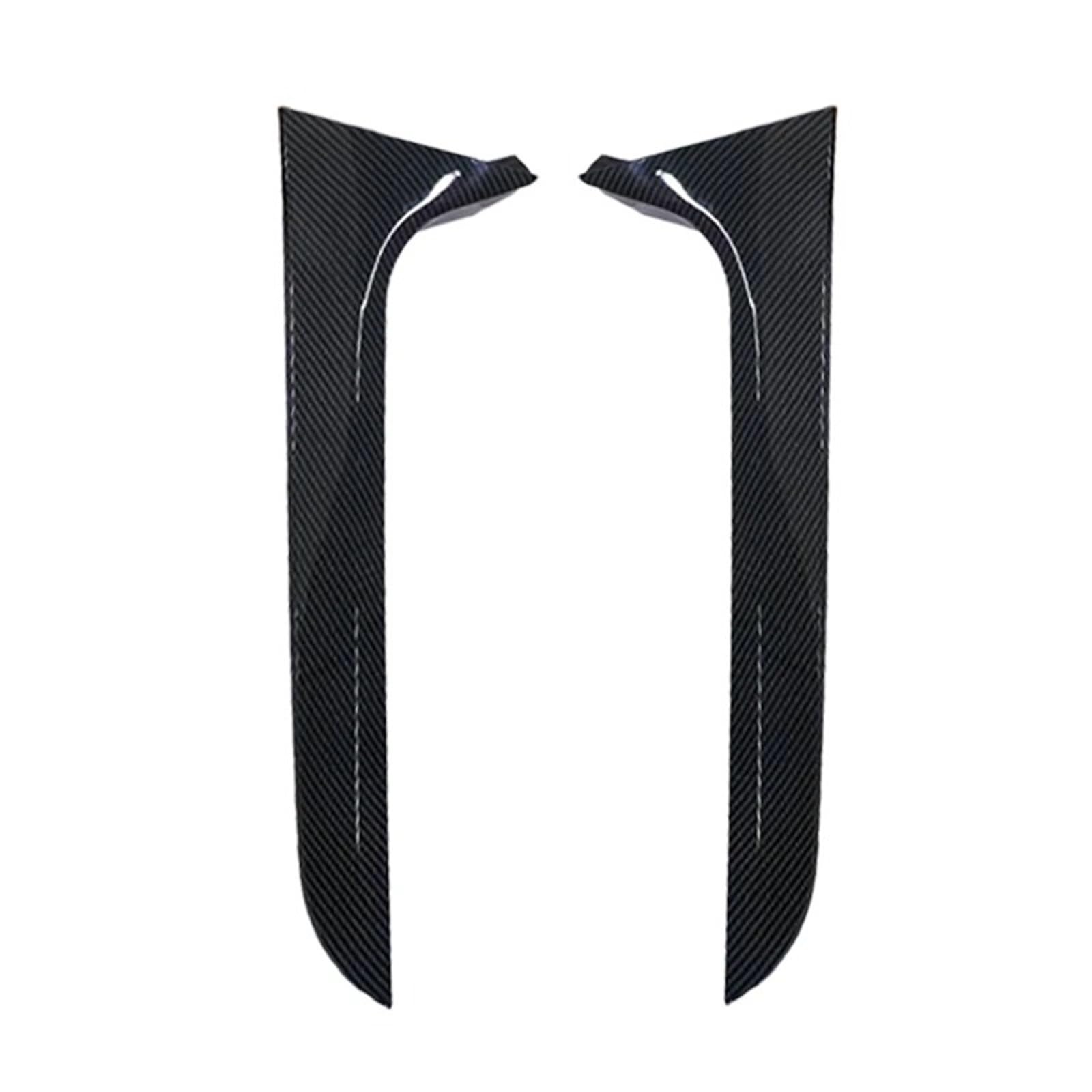 Heckspoiler Lippe Für A6 C7 Für Allroad TDI Quattro 2012 2013 2014 2015 2016 2017 2018 Heckscheibe Seitenspoiler Heckflosse Canards Splitter Avant Für Wagon(Glossy Black) von Sqnbra
