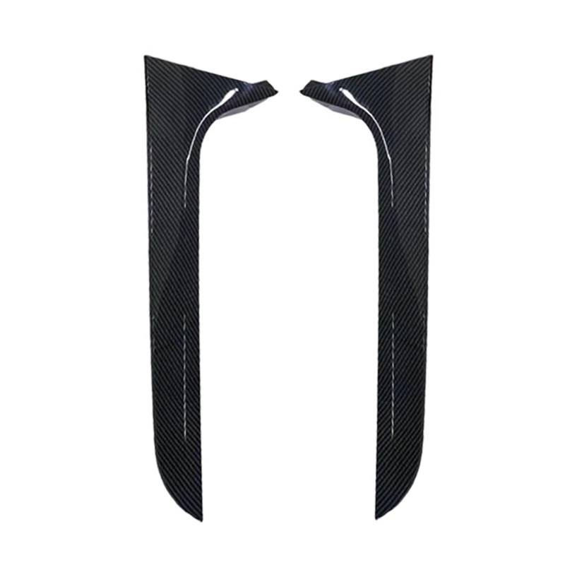 Heckspoiler Lippe Für A6 C7 Für Allroad TDI Quattro 2012 2013 2014 2015 2016 2017 2018 Heckscheibe Seitenspoiler Heckflosse Canards Splitter Avant Für Wagon(Glossy Black) von Sqnbra