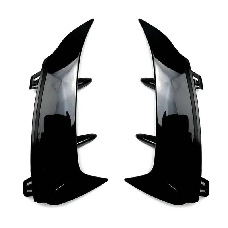 Heckspoiler Lippe Für Benz A-Klasse W177 A180 A200 A220 AMG Fließheck 2018-2023 Heckstoßstangenverkleidung Lippe Spoiler Aufkleber Kotflügel Canards Schwarz(Schwarz) von Sqnbra