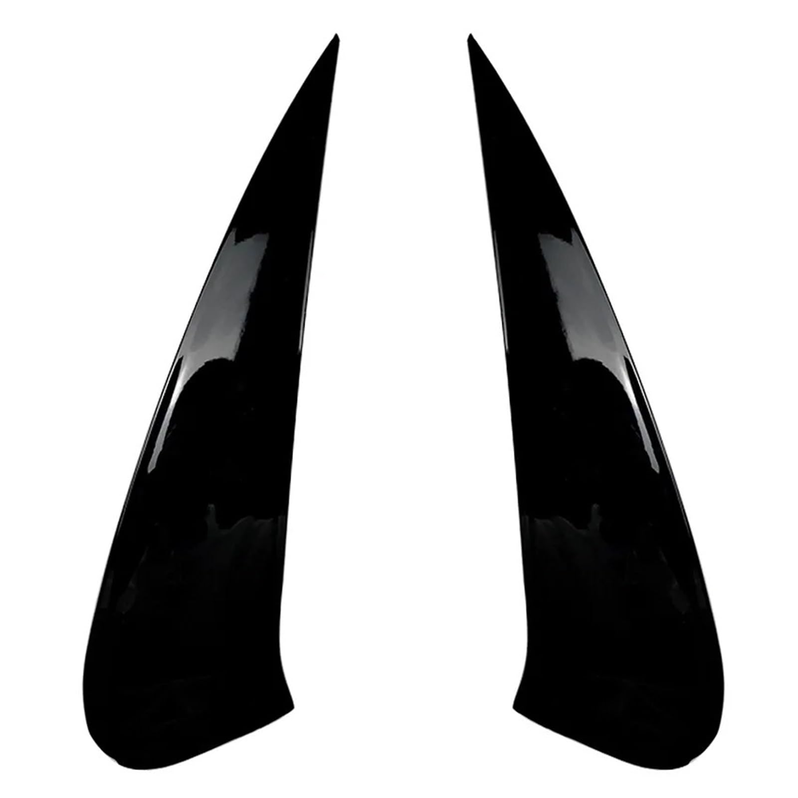 Heckspoiler Lippe Für Benz AMG GLE Coupe C167 GLE350 GLE450 2020 Bis Up Heckstoßstange Splitter Spoiler Canard Air Vent Trim Lip Glossy Black(Glossy Black) von Sqnbra