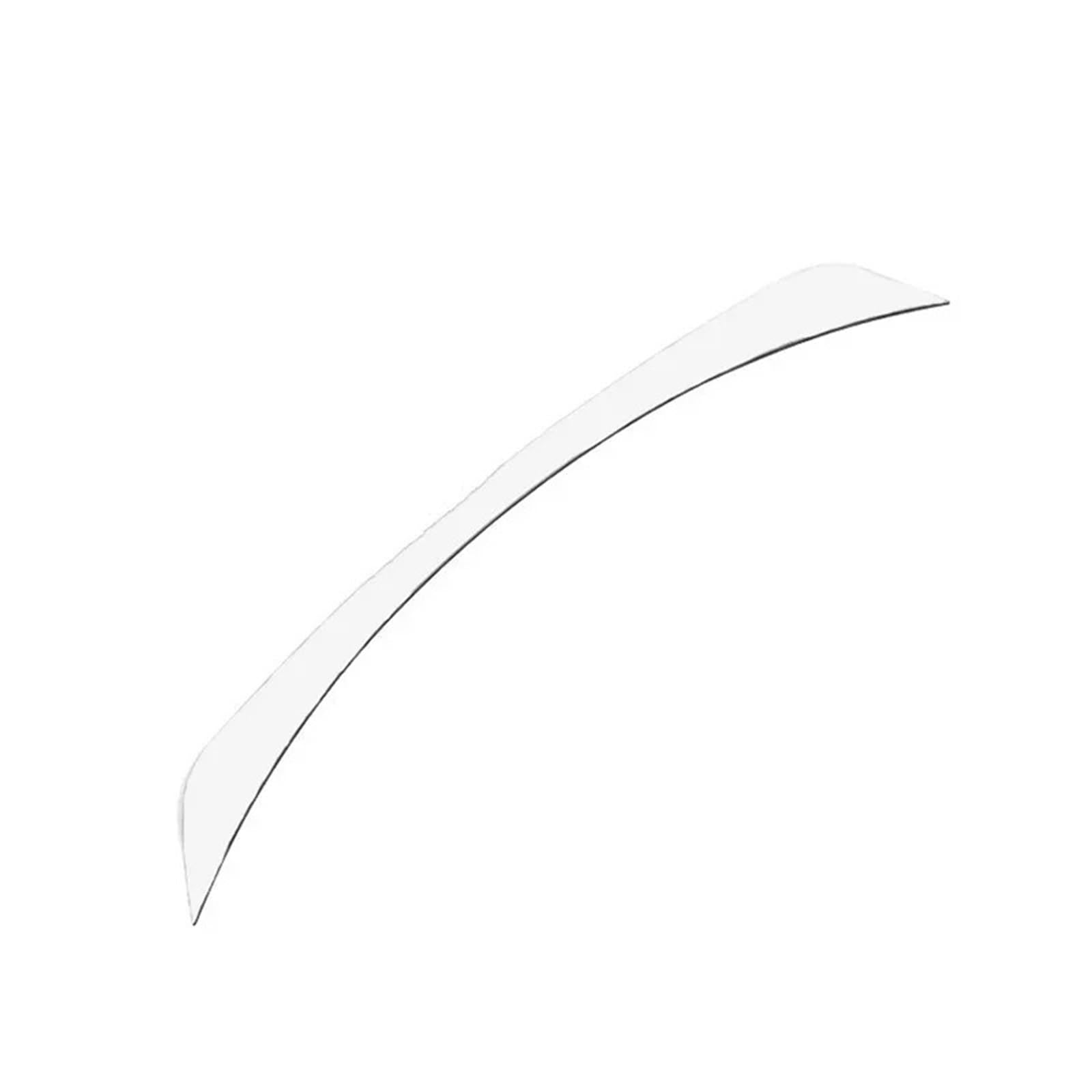 Heckspoiler Lippe Für Benz C-Klasse W206 C300 C300d C200 C200d C220d C180 AMG C43 C63 ABS Auto Heckspoiler Spoiler Glänzend Schwarz Oder Carbon Look(Weiß) von Sqnbra