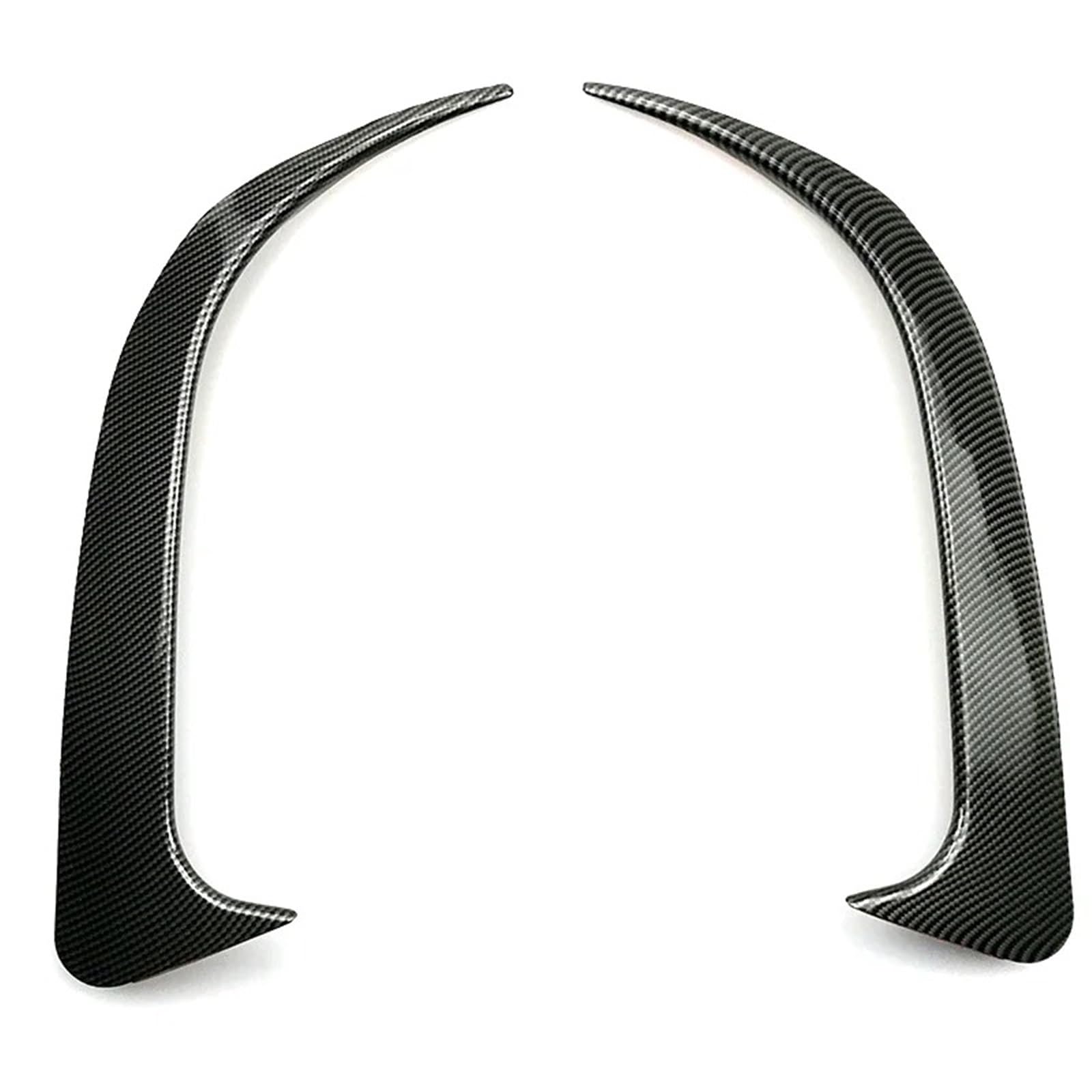 Heckspoiler Lippe Für Benz CLA-Klasse W117 C117 CLA200 220 250 260 45 AMG 2013 2014 2015-2019 Heckschürze Spoiler Air Vent Abdeckung Seitliche Canard-Abdeckung(Gloss Black) von Sqnbra