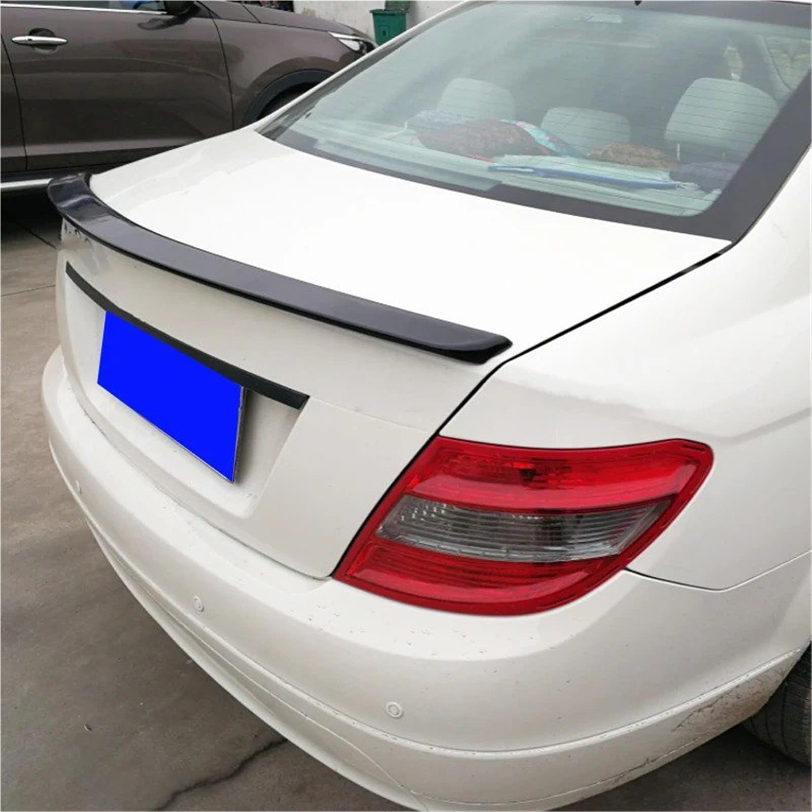 Heckspoiler Lippe Für Benz W204 C180 C200 C260 Spoiler 2007 2008 2009 2010 2011 2012 2013 Spoiler ABS Material Auto Heckspoilerspoiler(Another Color) von Sqnbra
