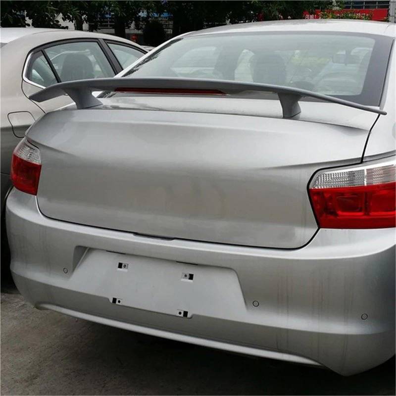 Heckspoiler Lippe Für Citroen Für Elysee Spoiler Heckflügel 2010 2011 2012 2013 2014 2015 2016 2017 ABS-Material Heckflügel Primer Spoiler(ABS Silver) von Sqnbra