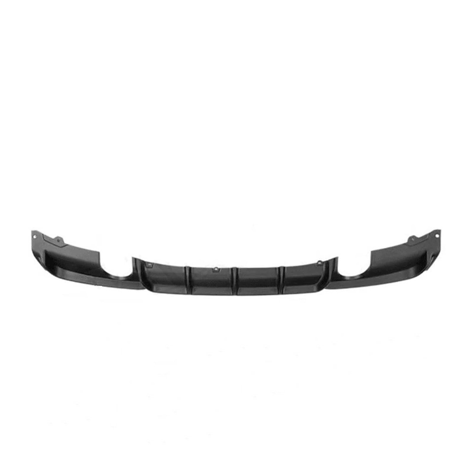 Heckspoiler Lippe Für F30 M Für Sport 2012 2013 2014 2015 2016 2017 Flossen Shark Style Diffusor ABS Schwarz Carbon Fiber Look Heckstoßstangendiffusor Lip Spoiler(B Style Matte Black) von Sqnbra
