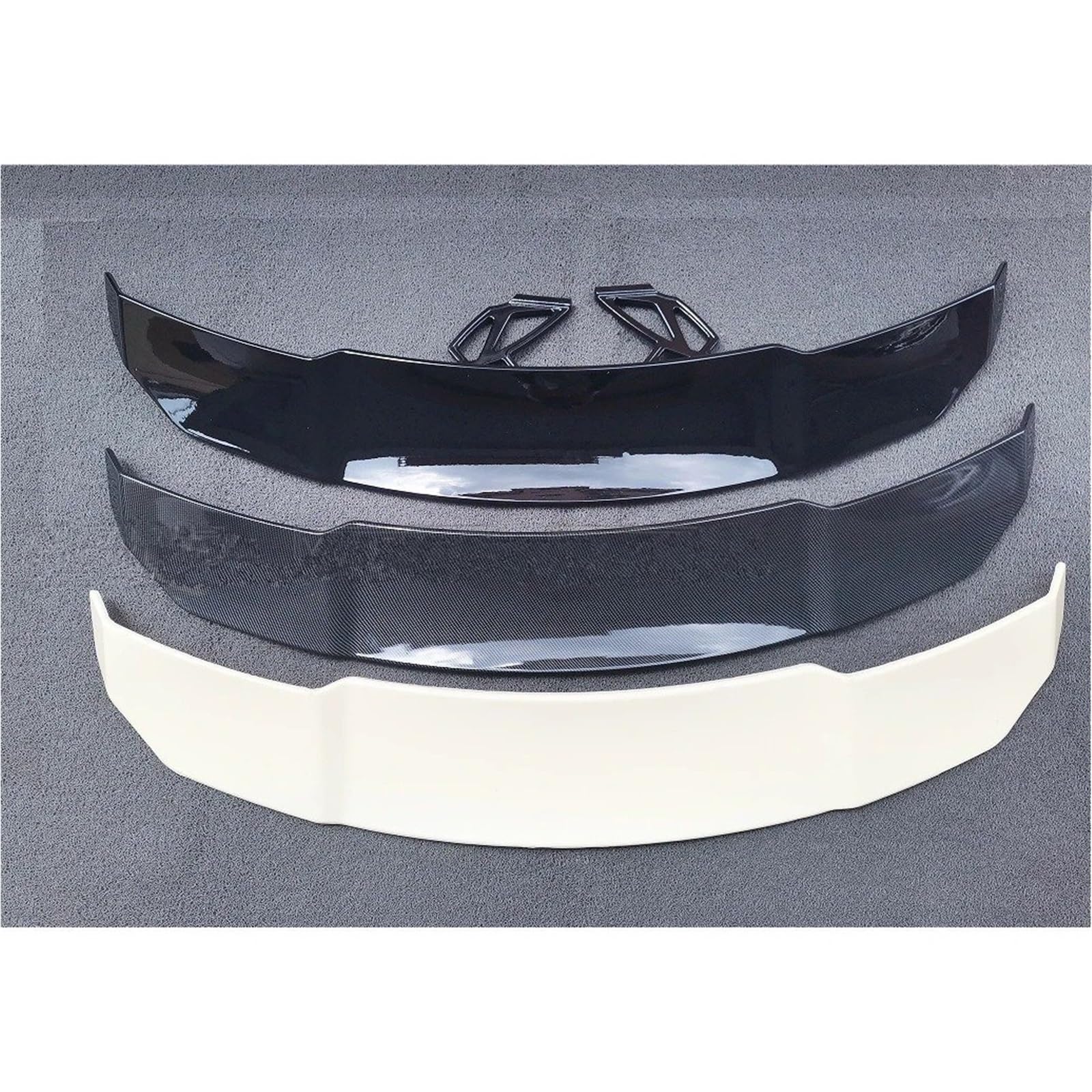 Heckspoiler Lippe Für F80 M3 E92 E46 F82 M4 M5 M6 F22 F30 F32 F33 F36 G20 G30 2014-UP GTS-V Stil ABS Auto Spoiler Flügel Glänzend Schwarz Refit(Carbon Fiber Pattern) von Sqnbra