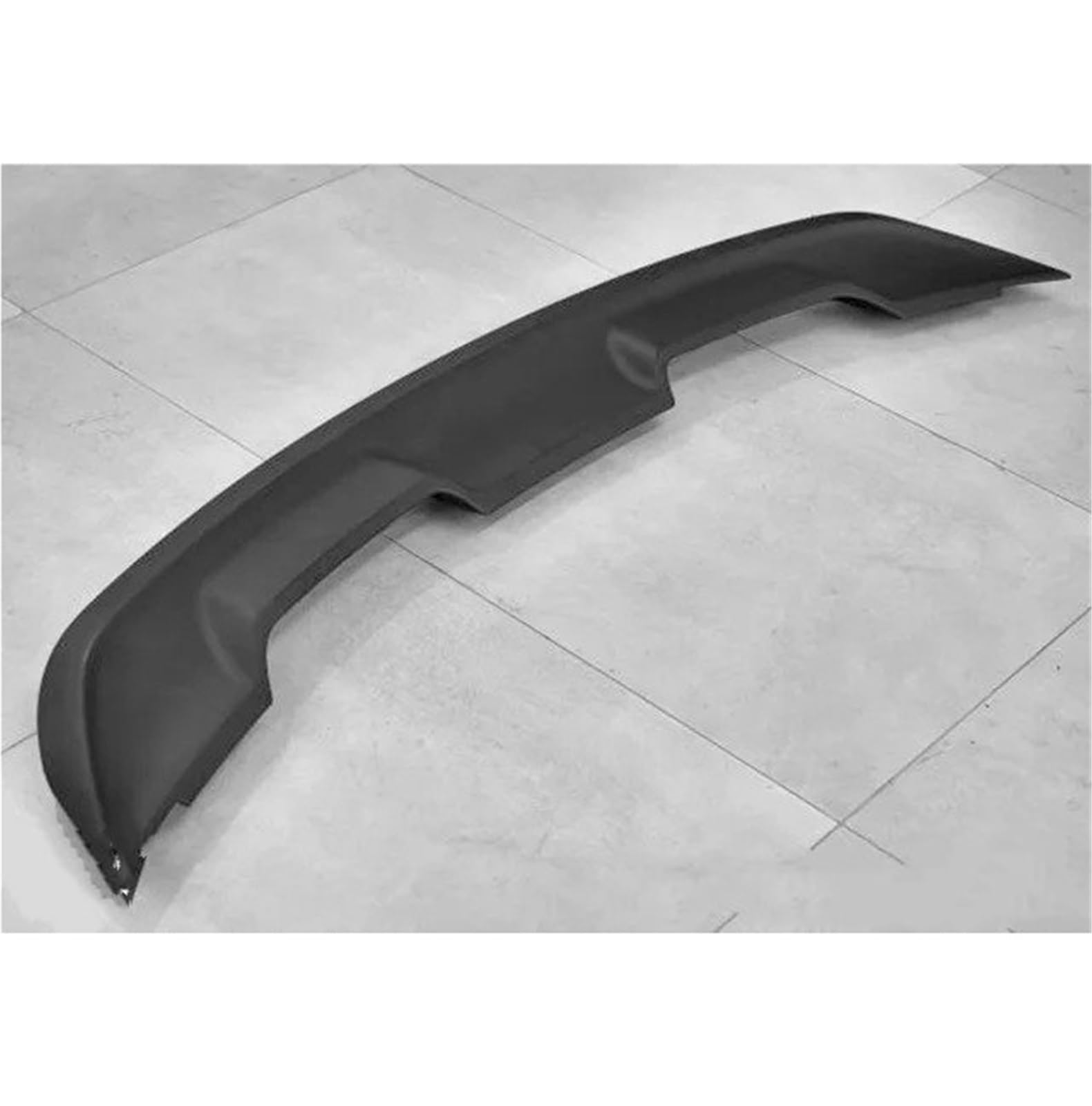 Heckspoiler Lippe Für Ford Für Mustang GT V8 V6 Coupe GT500 Stil 2015 2016 2017 2018 2019 2020 2021 Carbon Fiber FRP Hinten Boot Spoiler Flügel Lip Auto Styling(FRP Unpainted Black) von Sqnbra