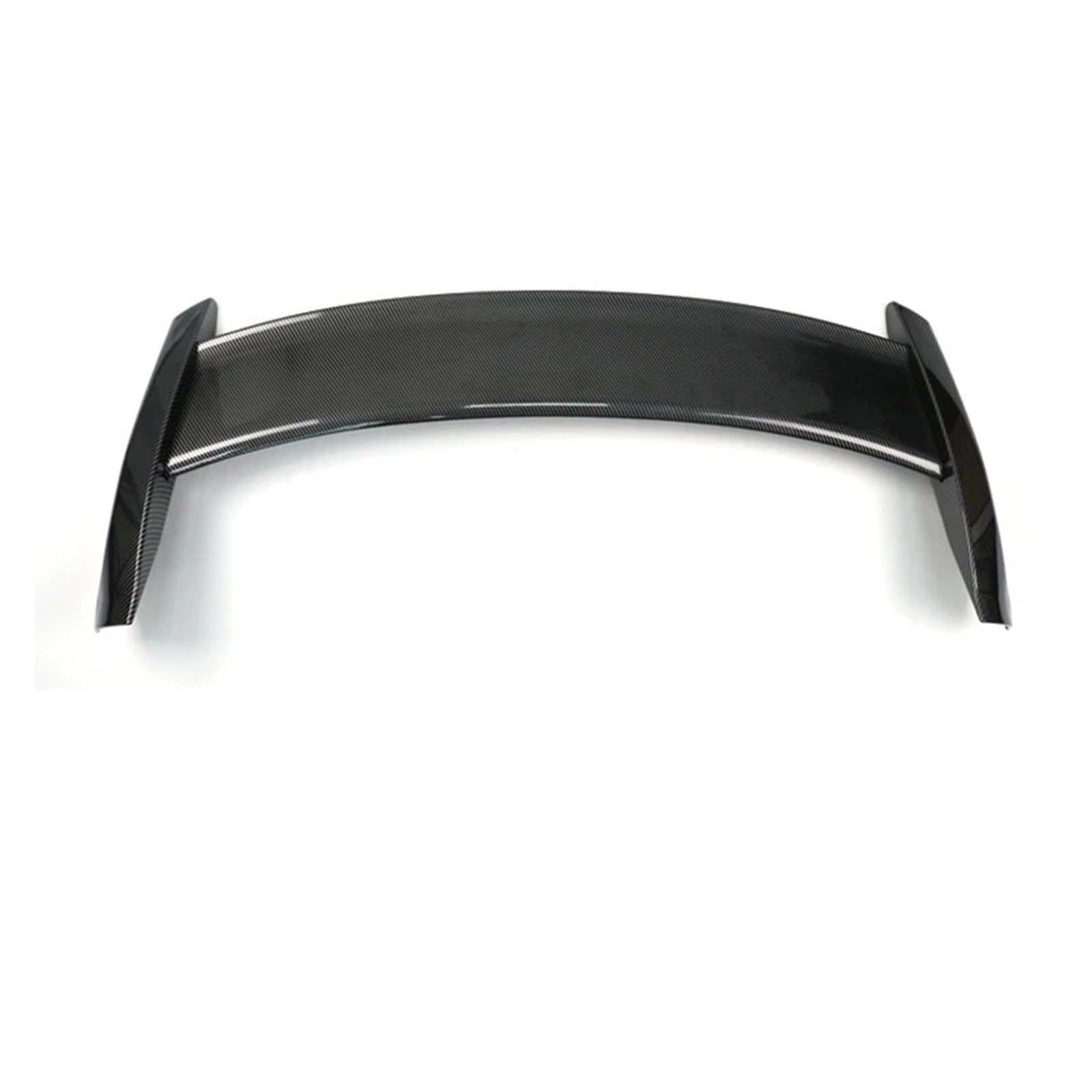 Heckspoiler Lippe Für Ford Für Mustang Mach-E 2021 2022 2023 Heckspoilerdeckel Dachspoiler Spoiler Glossy Black Carbon ABS Styling Außentuning Zubehör(Carbon Fiber Patten) von Sqnbra