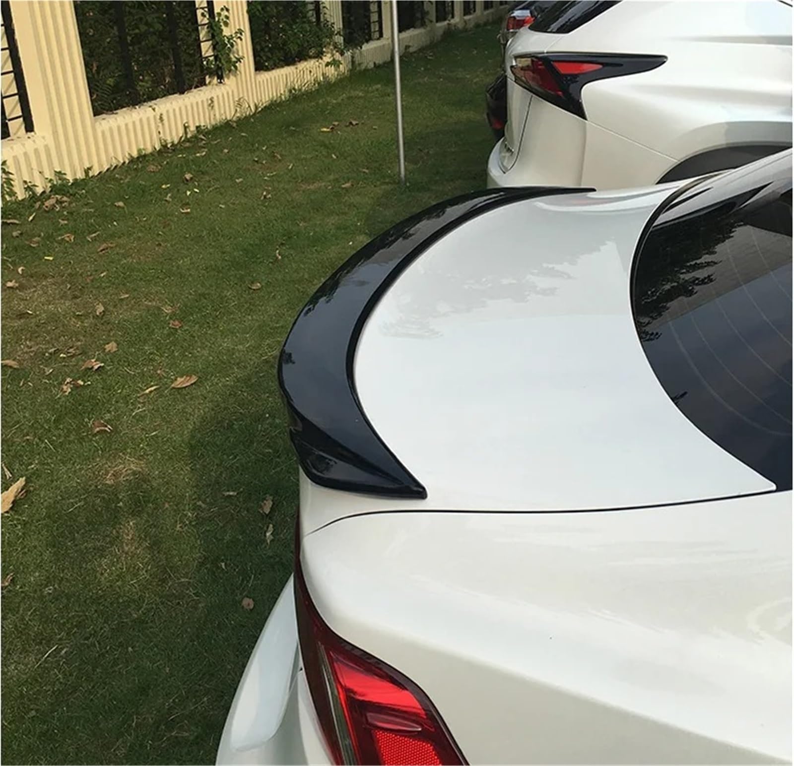 Heckspoiler Lippe Für Lexus IS250 IS300 IS350 2012 2013 2014 2015 2016 2017 2018 Spoiler ABS Material Auto Hinten Flügel Primer Farbe Hinten Spoiler(Blau) von Sqnbra