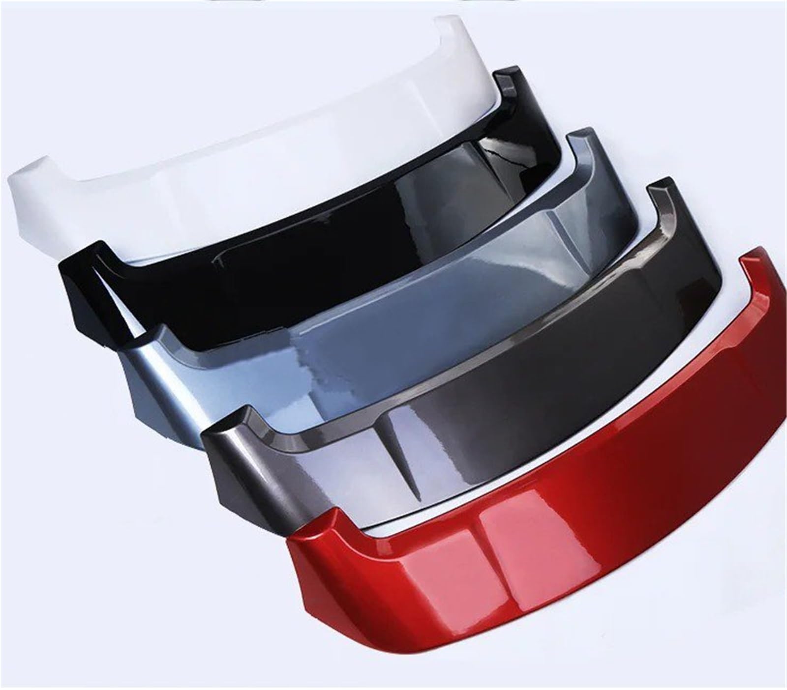 Heckspoiler Lippe Für Mitsubishi Für Outlander 2013 2014 2015 2016 2017 2018 Auto-Styling ABS-Lack Auto Festes Heck Stabiler Auto-Heckspoiler(DIY Color) von Sqnbra