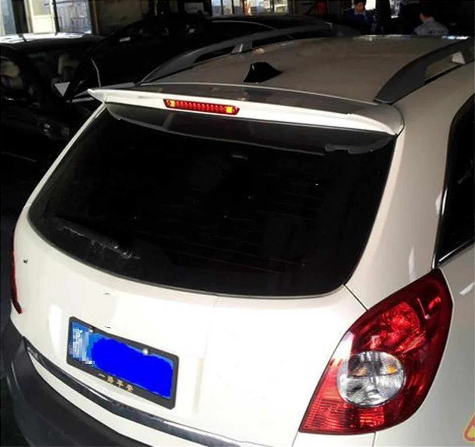 Heckspoiler Lippe Für Opel Antara 2008 2009 2010 2011 2012 2013 2014 Auto-Styling ABS-Kunststoff Unlackiert Primer Hinten Trunk-Boot Flügel Lip Spoiler Auto Teil(Carbon Fiber Pattern) von Sqnbra
