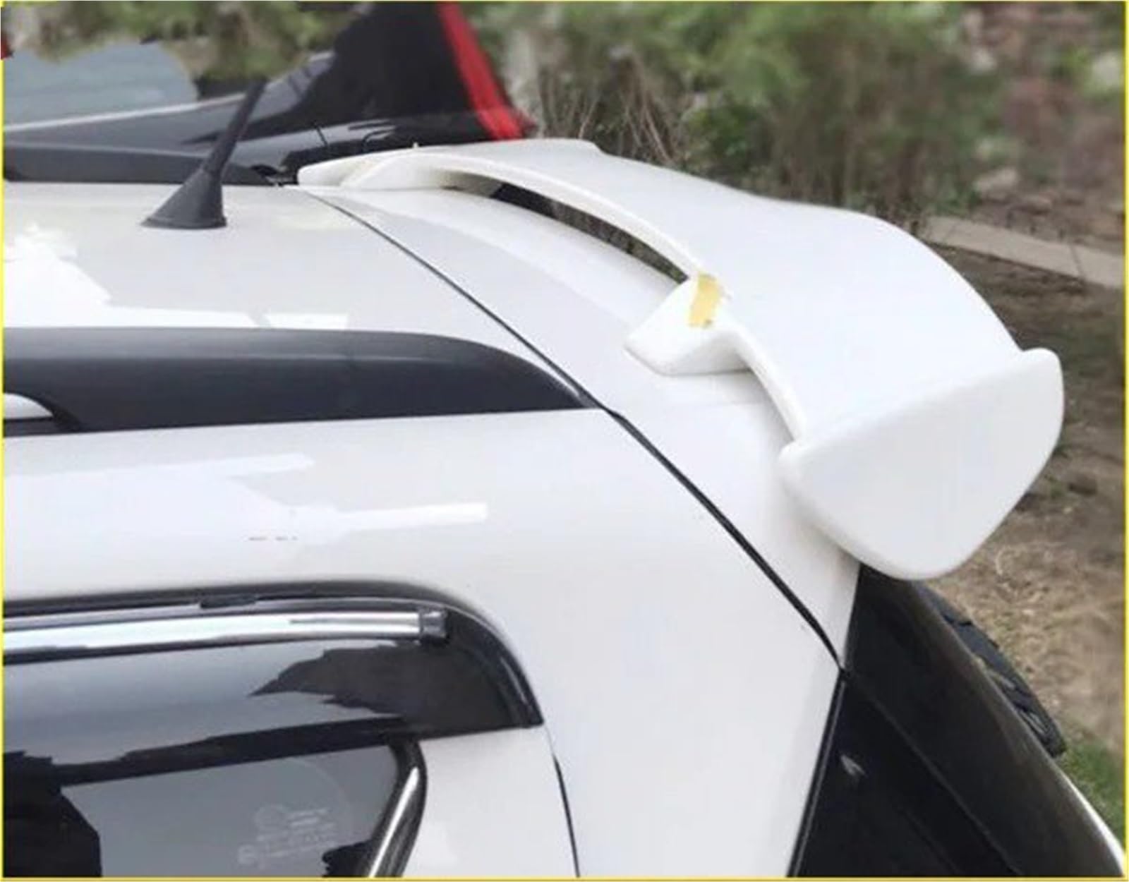 Heckspoiler Lippe Für Peugeot 207 2006 2007 2008 2009 2010 2011 2012 2013 Spoiler LFK ABS Kunststoff Material Auto Hinten Flügel Farbe Heckspoiler(Dark Grey) von Sqnbra
