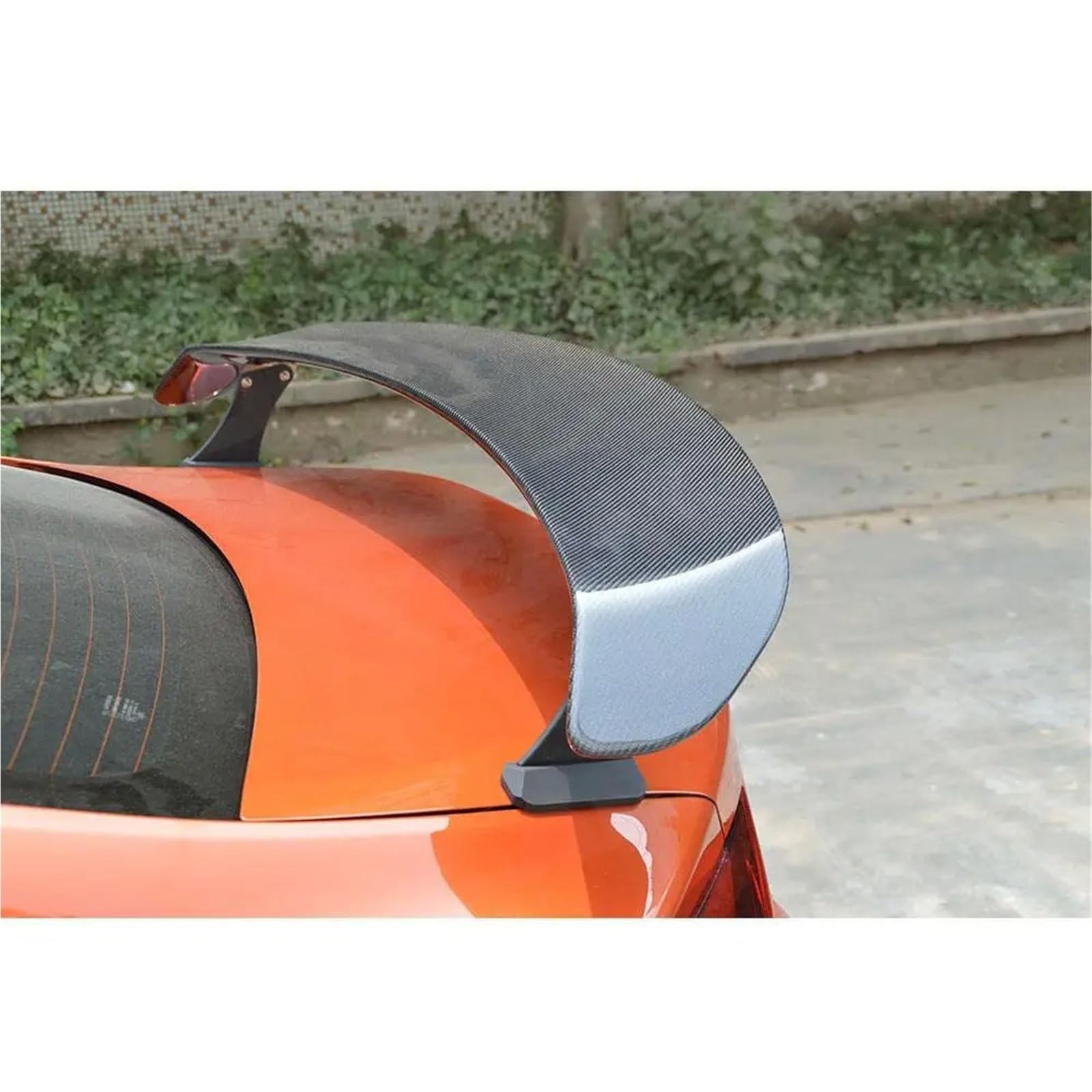 Heckspoiler Lippe Für Subaru BRZ Für Scion Für FR-5 2013 2014 2015 2016-2018 2019 Carbon Fiber Heckspoiler FRP Auto Entenschnabel Hinten Stamm Flügel Spoiler Zubehör(Kohlefaser) von Sqnbra
